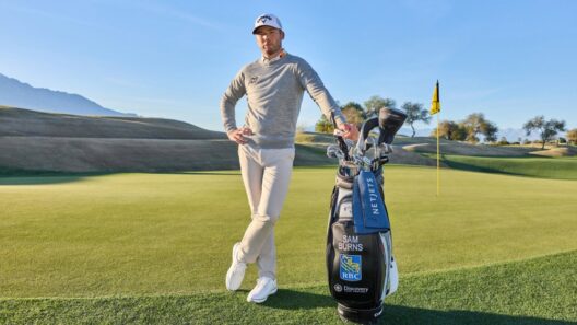 Sam Burns has become an ambassador for Peter Millar.