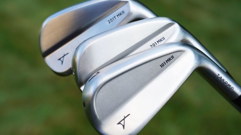 Takomo’s new MKII irons offer three levels of speed and forgiveness