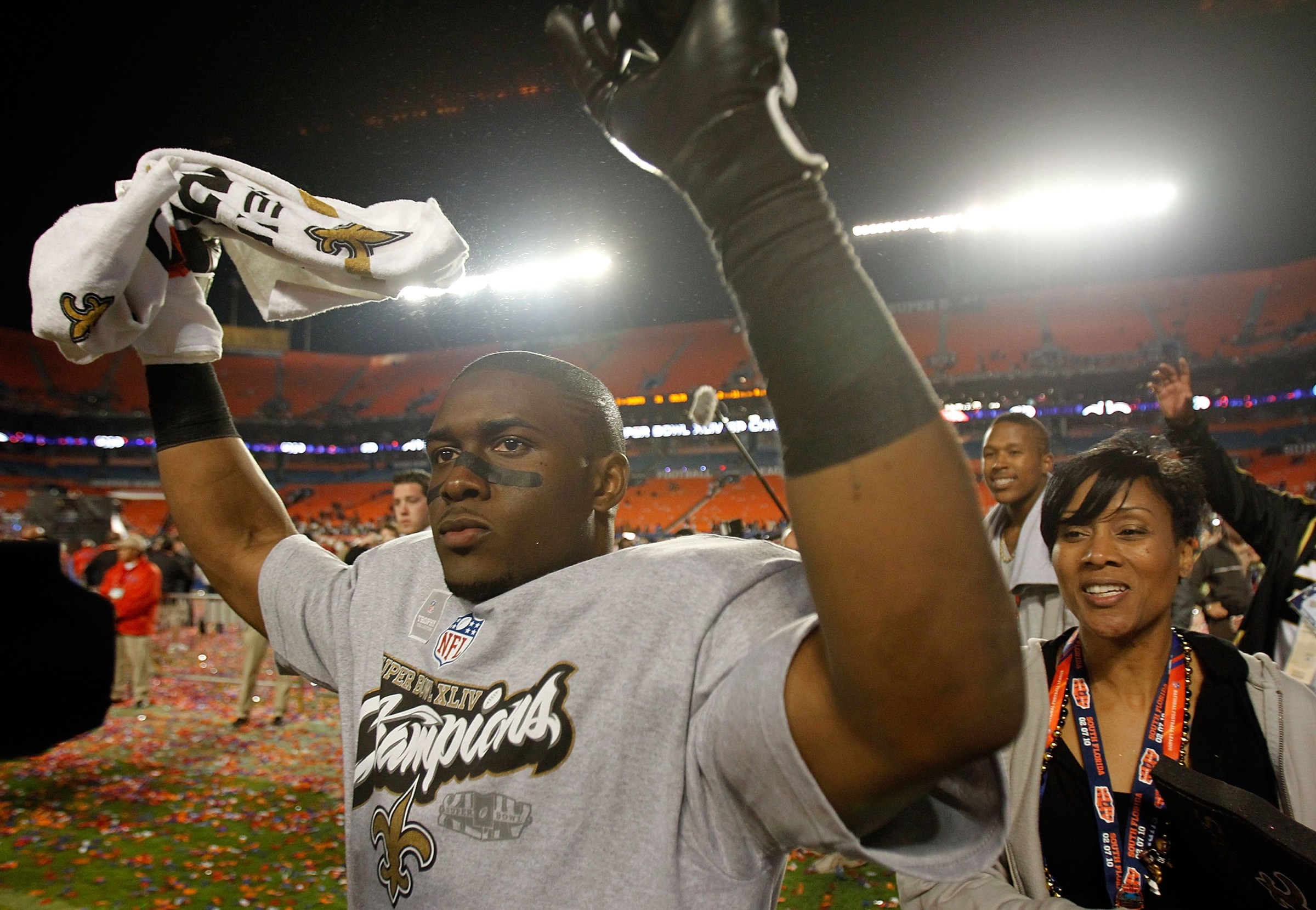 Super Bowl XLIV, Reggie Bush, Saints