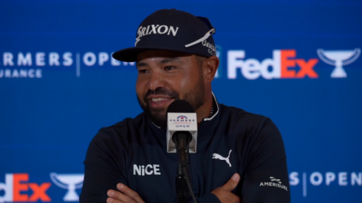 Golfer J.J. Spaun wins the Valero Texas Open, climbs to number five in the world
