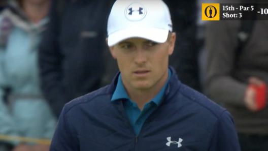 Jordan Spieth barked at caddie after stunning forgotten moment in The Open