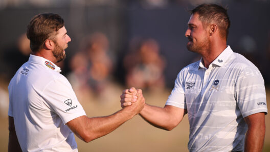 Sam Burns makes statement about Bryson DeChambeau and his penalty after playing with him on day three at The Open