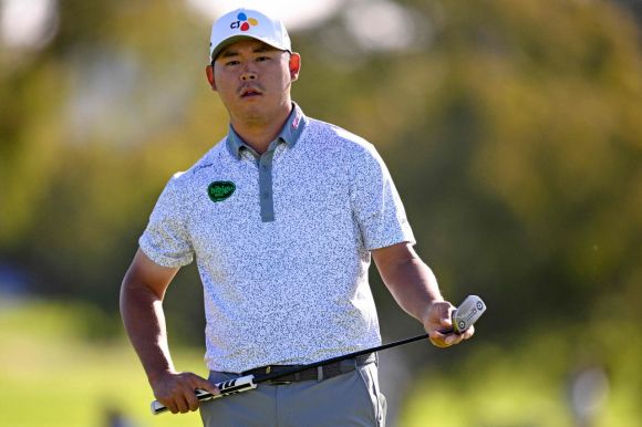 Kim Siwoo, who is participating in the FedEx Cup Playoffs, is boasting the best condition among Korean players this year. Photo by AFP News Agency