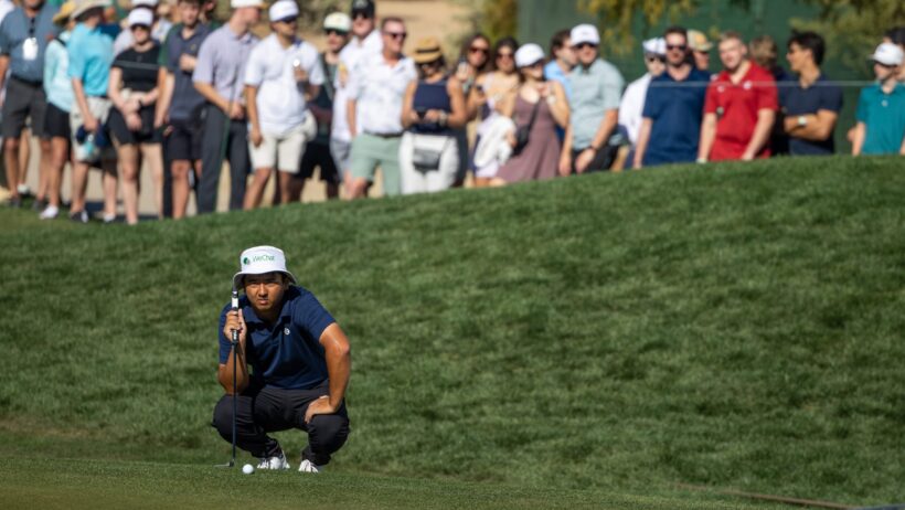 Scheffler, Hovland jump up Phoenix Open leaderboard, chase Matsuyama