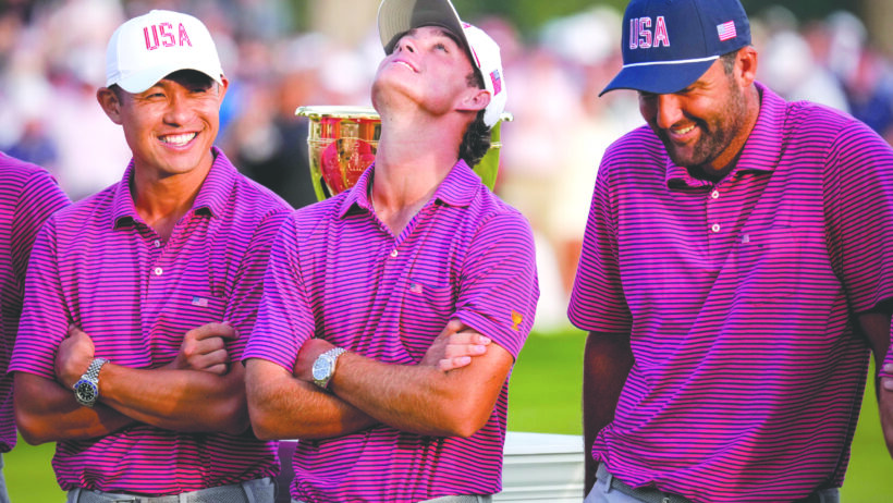 US dominates singles to pull off Presidents Cup comeback