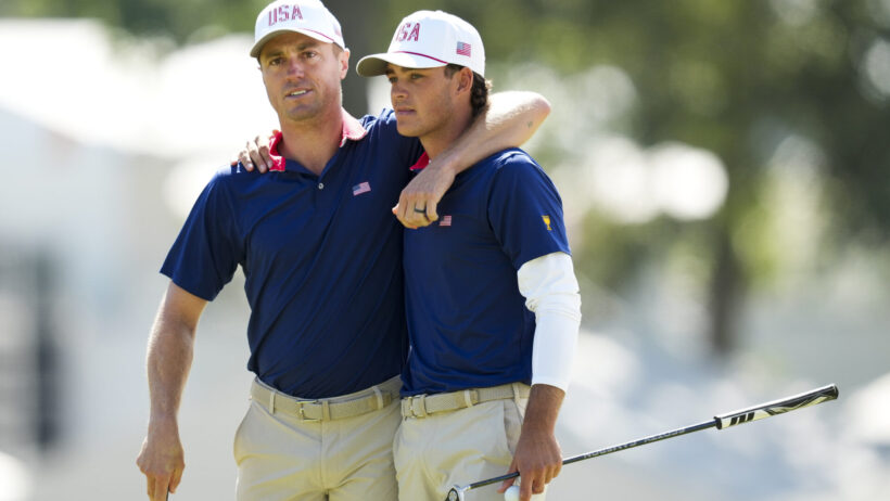 Jackson Koivun praises 'great friend' Justin Thomas after their experience together at the Presidents Cup