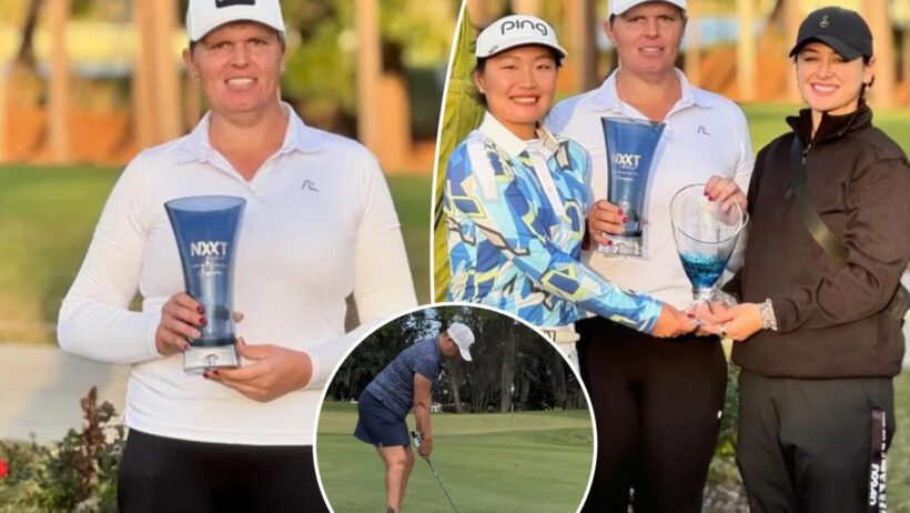 Trans golfer Hailey Davidson wins women's tournament, increasing chances to LPGA qualifier