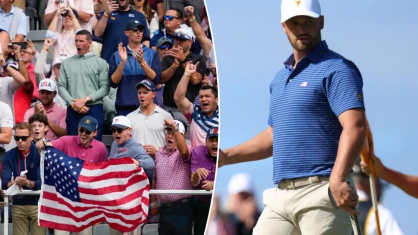 Wyndham Clark disappointed in Presidents Cup crowd