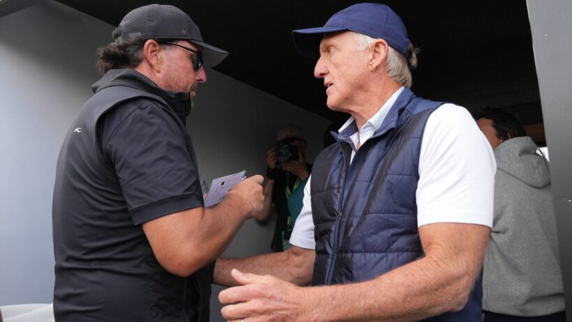 Brandel Chamblee claims golf has a 'dangerous' problem caused by Phil Mickelson and Greg Norman