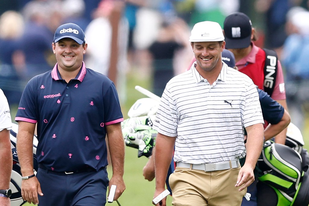 Patrick Reed (left) and Bryson DeChambeau are expected to join the Saudi-backed LIV Tour.