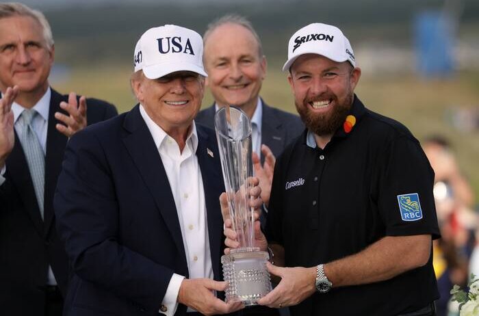 Trump loves the game of golf and takes pride in his relationships with some of the pros