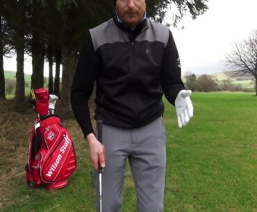 How to grip the golf club - intermediate level
