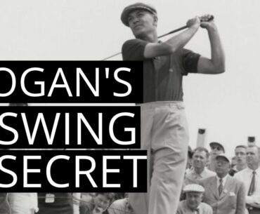 BEN HOGANS GOLF SWING SECRET : HOW DID HE HIT THE BALL STRAIGHT AND FAR?