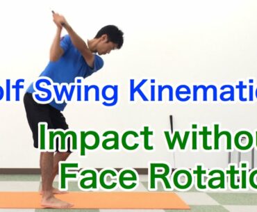 Golf Swing Kinematics Japan / Don't use the face rotation on the impact zone! like Spieth, Dustin