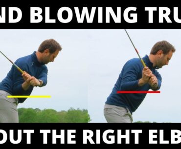 THE MIND BLOWING TRUTH OF THE RIGHT ELBOW IN THE GOLF SWING