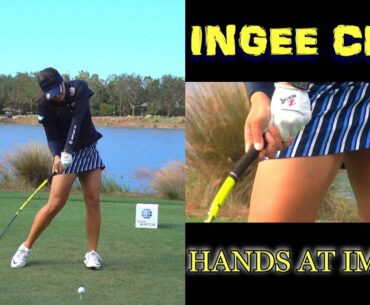 INGEE CHUN HANDS THRU IMPACT SLOW MOTION DRIVER GOLF SWING 1080 HD