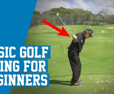 Basic Golf Swing for Beginners