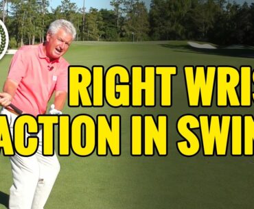 RIGHT WRIST ACTION IN THE GOLF SWING