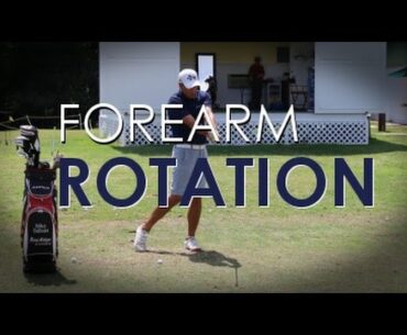Correct Forearm Rotation and Wrist Cock in Golf Swing