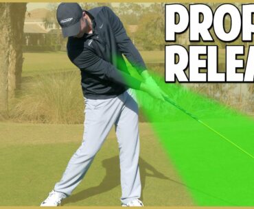 Proper Golf Swing Release