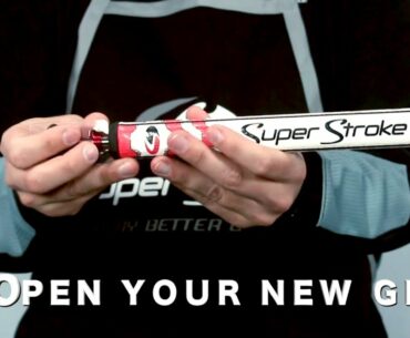 Super Stroke Weighted Putter Grip Installation Video