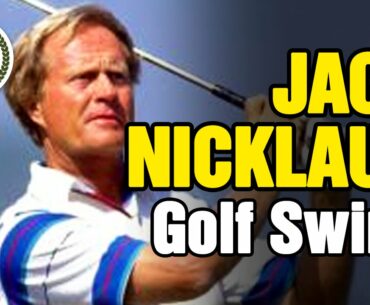 JACK NICKLAUS SWING - SLOW MOTION PRO GOLF SWING ANALYSIS