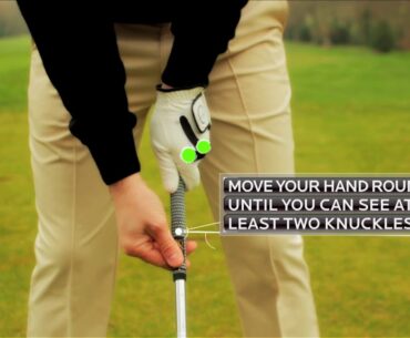 Proper golf grip - Top Hand Strengthening