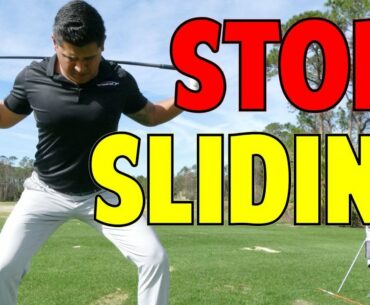 How To Stop Sliding In the Golf Swing