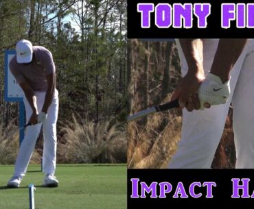 TONY FINAU (HANDS AT IMPACT) IRON GOLF SWING 1080 HD