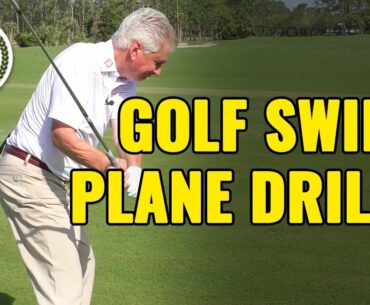HOW TO FIX YOUR GOLF SWING PLANE - GOLF BACKSWING TAKEAWAY DRILLS!