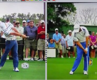 Louis Oosthuizen - Slow motion golf swing analysis