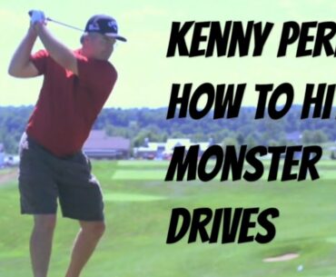 Kenny Perry demonstrates golf swing exercises for faster club speed