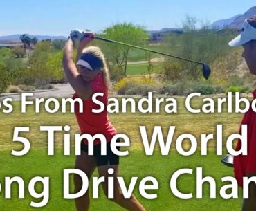 Sandra Carlborg Golf Swing Tips with Paul Wilson