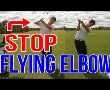 Fix Your Flying Elbow INSTANTLY | Golf Swing Lesson