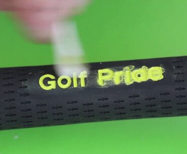G Paint Golf Grip Paint Fill Tutorial, how to colour code your grips to match your equipment