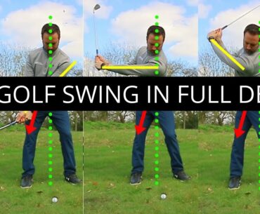 THE GOLF SWING IN FULL DETAIL