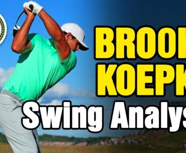 BROOKS KOEPKA GOLF SWING ANALYSIS (SLOW MOTION) + GOLF DRILLS & TIPS!