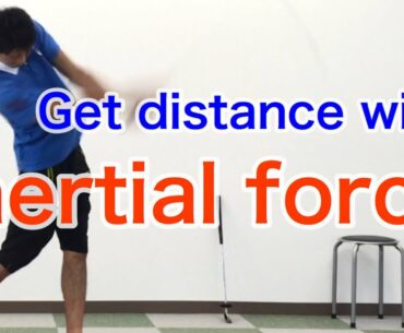 Using inertial force :  [Golf Swing Kinematics Japan]