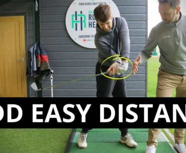 EASY WAY TO ADD INSTANT DISTANCE TO YOUR GOLF SWING