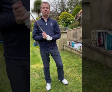 Lockdown Lesson 3 - The Golf Swing (from behind)