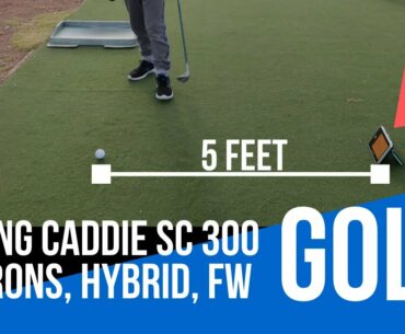 Swing Caddie SC300 5-7 Irons & Hybrid, Fairway Wood Demonstration [Episode 2]