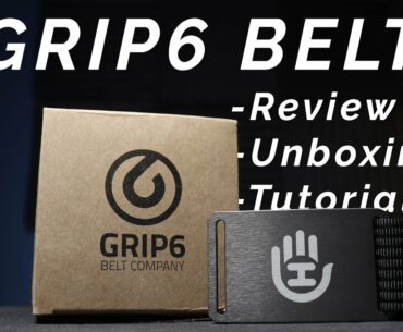 GRIP6 BELT REVIEW, UNBOXING & TUTORIAL! // Rising Am Disc Golf