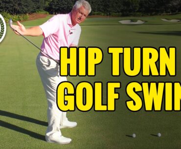HIP TURN IN THE GOLF SWING LESSON