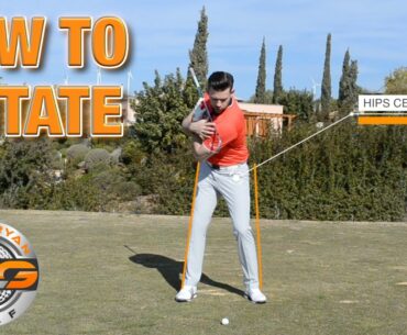 HOW TO ROTATE IN THE GOLF SWING