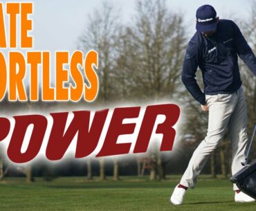 HOW TO CREATE EFFORTLESS POWER IN THE GOLF SWING