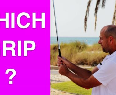 Which golf grip is best for me? Interlocking, Overlapping or Baseball?