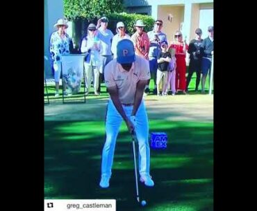Rickie Fowler iron’s tee short golf swing #Subscribe & #HitTheBell