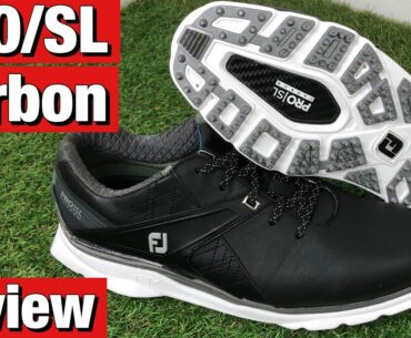 Footjoy Pro SL Carbon review - The best spikeless Footjoy golf shoes in the range?