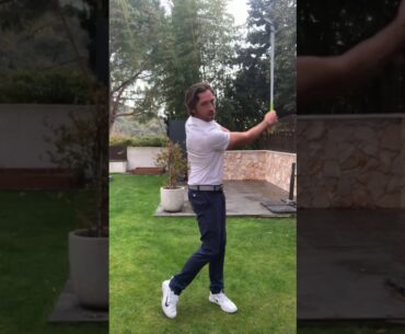 Golf Swing gardez la petite balle