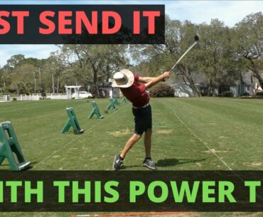 Try My HOMEMADE POWER DRILL for MONSTER DRIVES | Tom Saguto, PGA | SagutoGolf